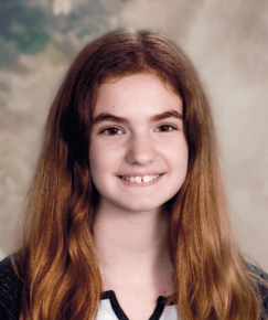 picture of speller number 122, Eleanor Gallagher