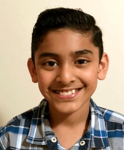 picture of speller number 457, Immanuel Goveas