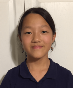 picture of speller number 8, Isabel Liu