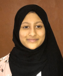 picture of speller number 296, Zaara Noor