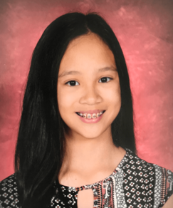 picture of speller number 434, Abigail Oblena