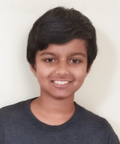 picture of speller number 529, Saharsh Vuppala