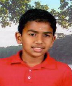 picture of speller number 560, Siddharth Satish